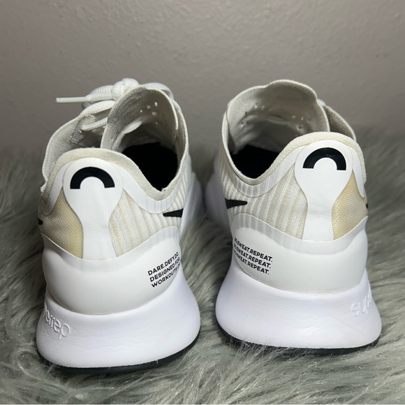 Nike Superrep Go Women Running Trainers Sneakers White Black Dark Smoke Grey Sz9 - Picture 6 of 9